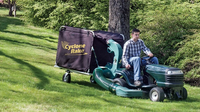 Commercial Pro Lawn Vacuum System Cyclone Rake