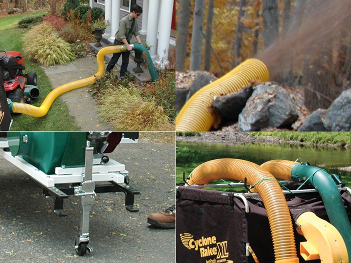 The Vac & Carry Pack Upgrade Cyclone Rake