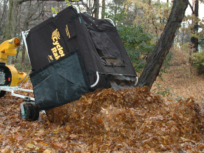 The ultimate leaf bagger