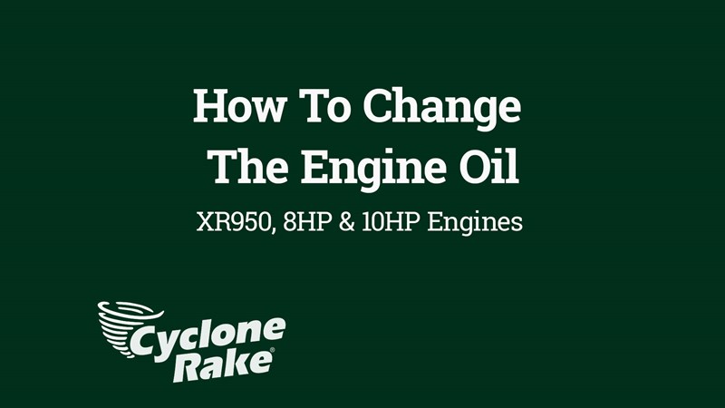 24-How_To_Change_The_Engine_Oil-XR950,_8HP-10HP_Engines