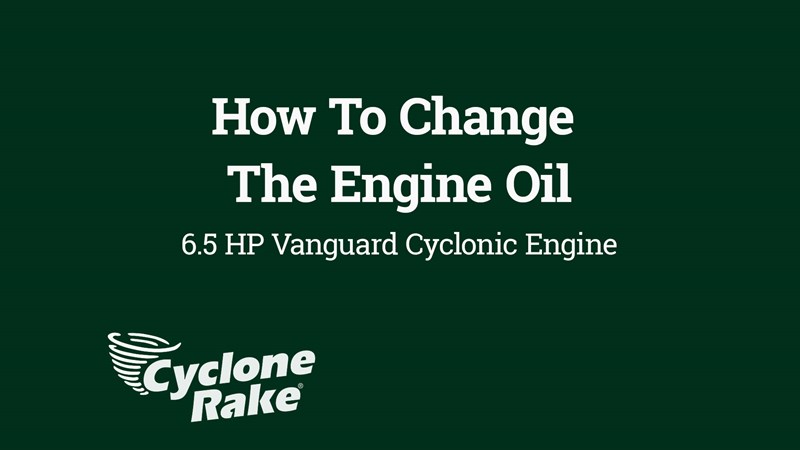 25-How_To_Change_The_Engine_Oil-6.5HP_Cyclonic_Engine