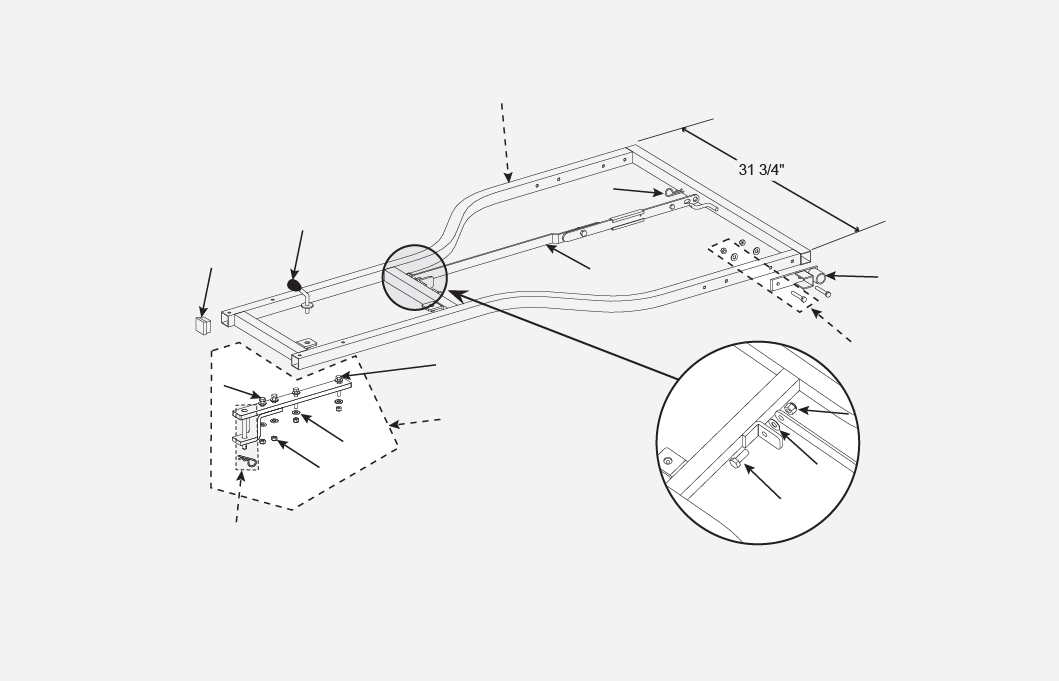Cyclone Rake 7" PRO Chassis Replacement Parts Leaf Vacuum Cyclone Rake