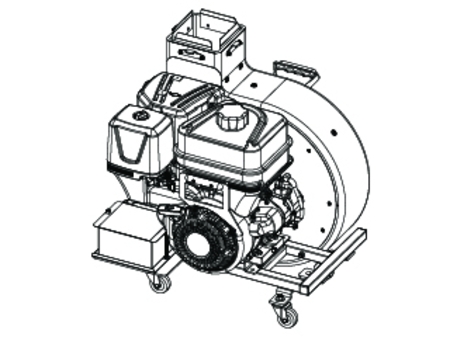 Picture for category Electric Start Engine-Blower Unit