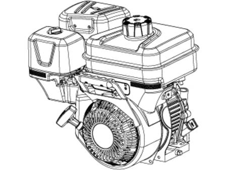 Picture for category 10HP 19L Pull-Start Engine