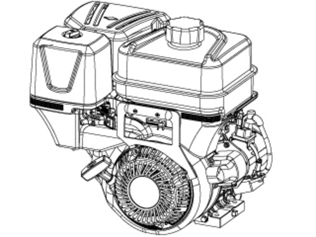 Picture for category 10HP 19L Electric Start Engine