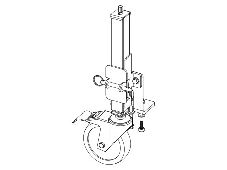 Picture for category CRS Commander - 3rd Wheel Jack Stand Parts