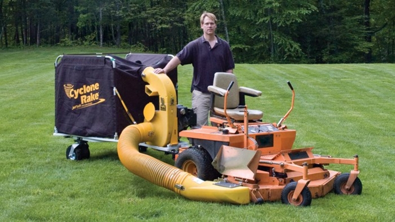 Order the XL Lawn Vac Cyclone RakeAmerica s 1 Lawn and Leaf Vacuum Cyclone Rake