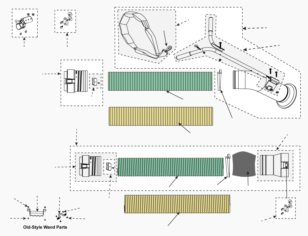 Commercial Estate Vacuum Parts } Cyclone RakeAmerica's #1 Lawn and
