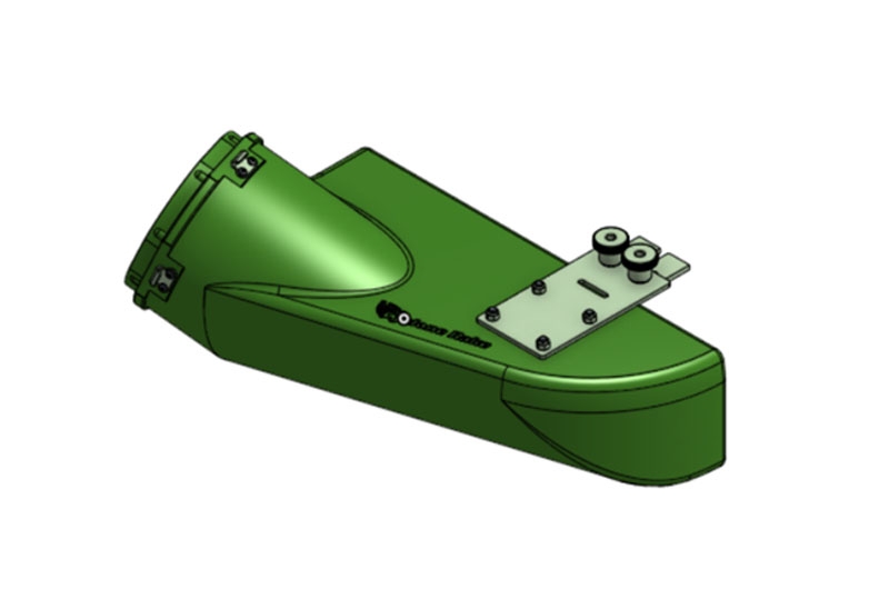 Picture of 206-012 -- Custom Cut Green Classic MDA To 7 Inch Hose