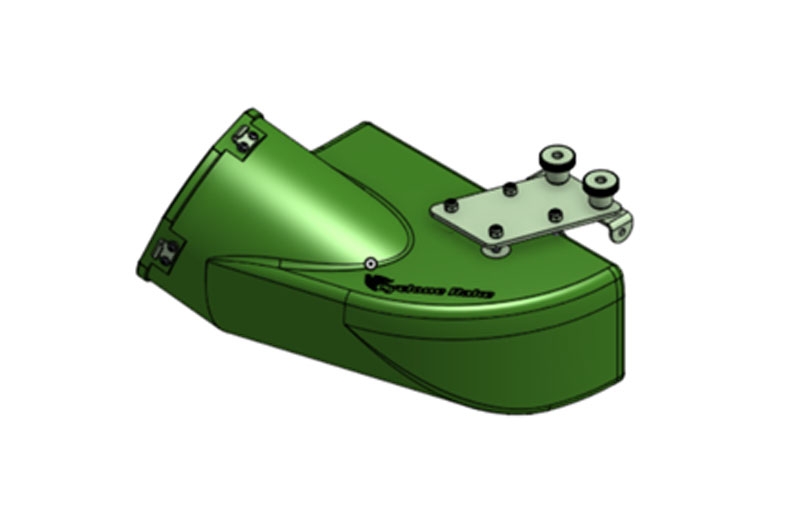 Picture of 206-015 -- Custom Cut Green Classic MDA To 7 Inch Hose