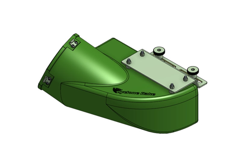 Picture of 206-025 -- Custom Cut Green Classic MDA To 7 Inch Hose