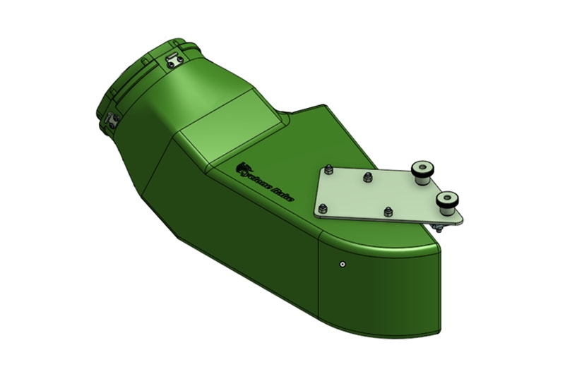 Picture of 206-031 -- Custom Cut Green Classic MDA To 7 Inch Hose