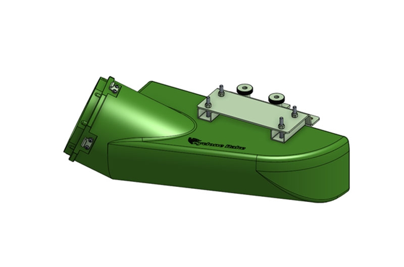 Picture of 206-032 -- Custom Cut Green Classic MDA To 7 Inch Hose