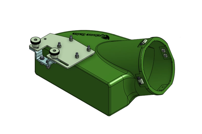 Picture of 206-040 -- Custom Cut Green Classic MDA To 7 Inch Hose