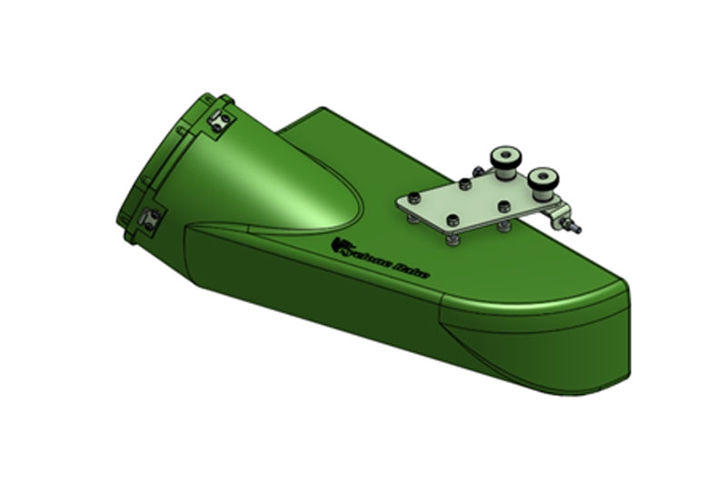 Picture of 206-041 -- Custom Cut Green Classic MDA To 7 Inch Hose