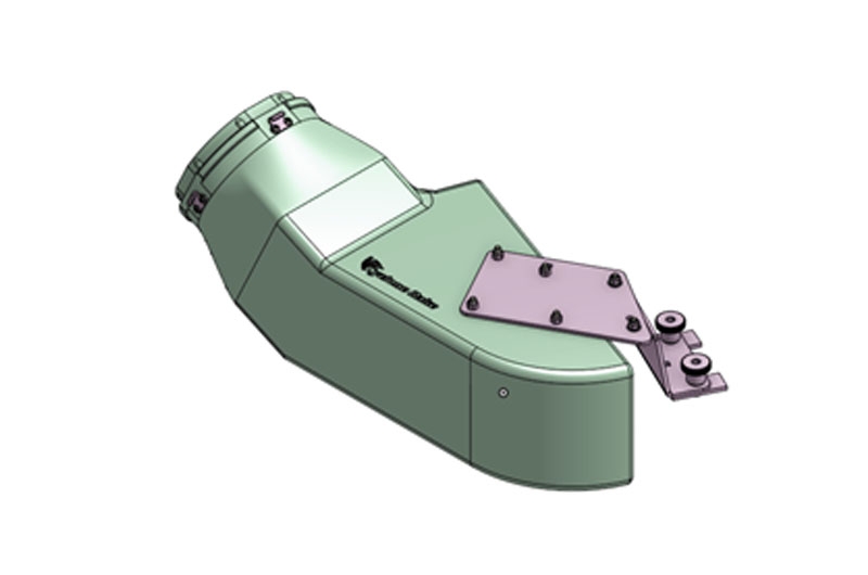 Picture of 206-044 -- Custom Cut Green Classic MDA To 7 Inch Hose