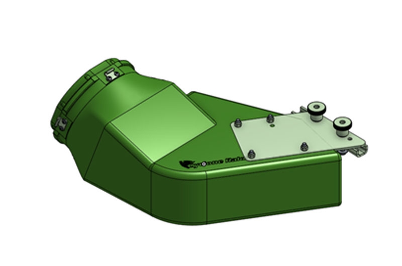 Picture of 206E -- Custom Cut Green Classic MDA To 7 Inch Hose