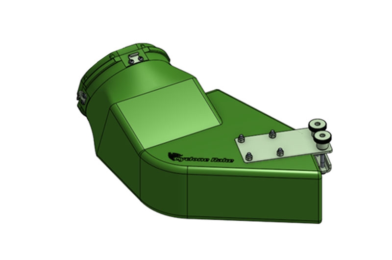 Picture of 206M -- Custom Cut Green Classic MDA To 7 Inch Hose