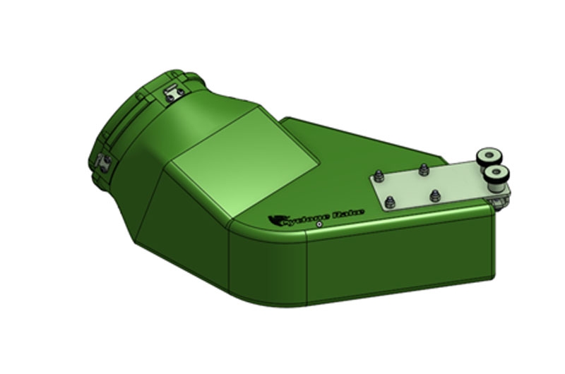 Picture of 206N -- Custom Cut Green Classic MDA To 7 Inch Hose