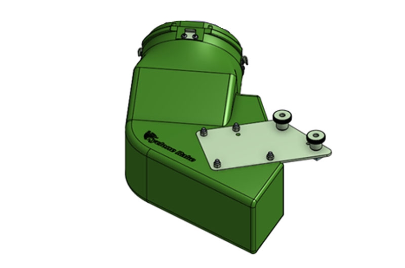Picture of 206W -- Custom Cut Green Classic MDA To 7 Inch Hose
