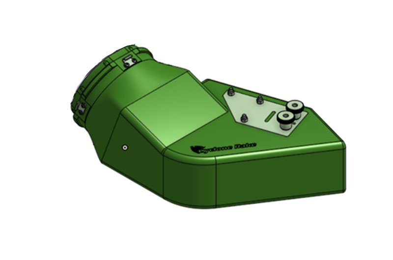 Picture of 230-016 -- Custom Cut Green MDA To 8 Inch Hose