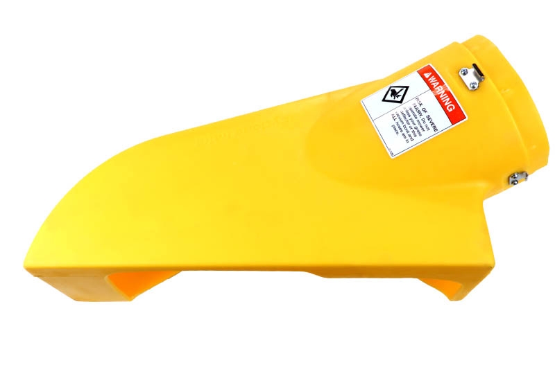 Picture of 240-017 -- Custom Cut Yellow XL MDA To 8 Inch Hose