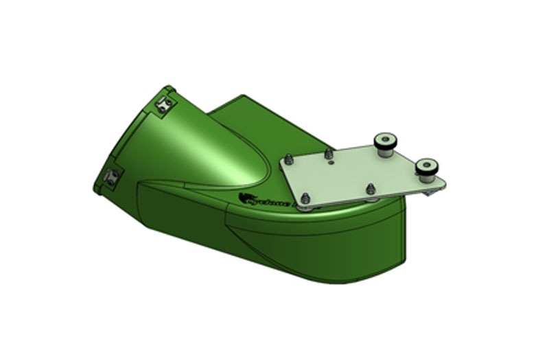 Picture of 230-022 -- Custom Cut Green MDA To 8 Inch Hose