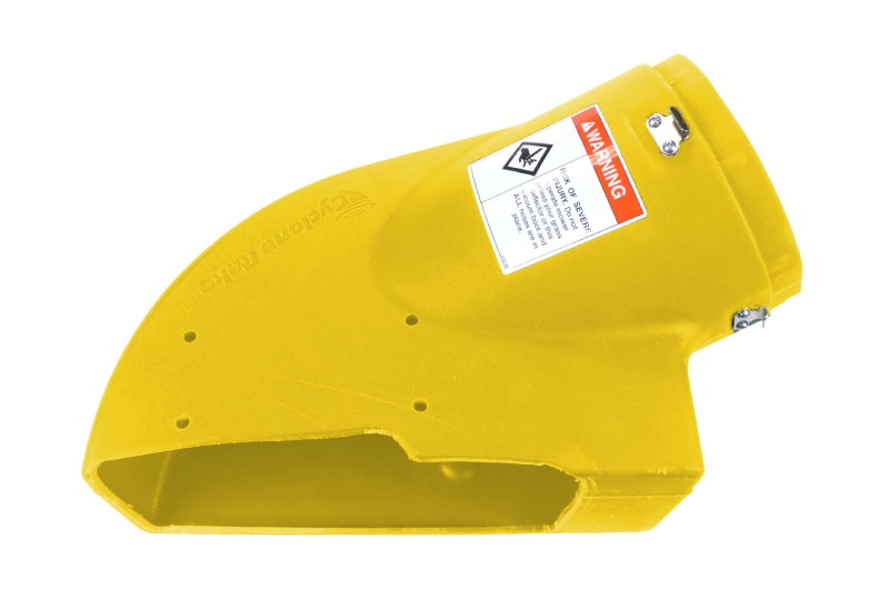 Picture of 240-020 -- Custom Cut Yellow XL MDA To 8 Inch Hose