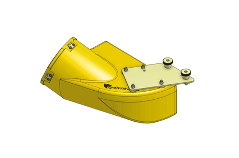 Picture of 240-022 -- Custom Cut Yellow XL MDA To 8 Inch Hose