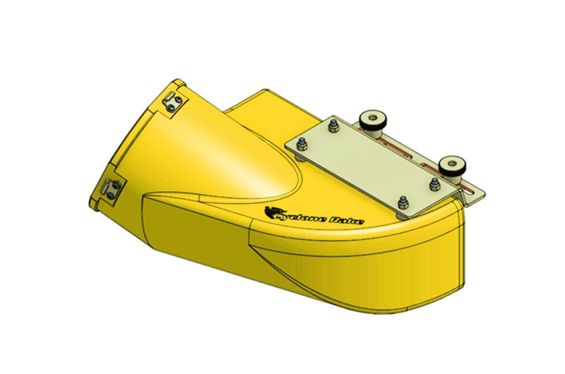 Picture of 240-025 -- Custom Cut Yellow XL MDA To 8 Inch Hose