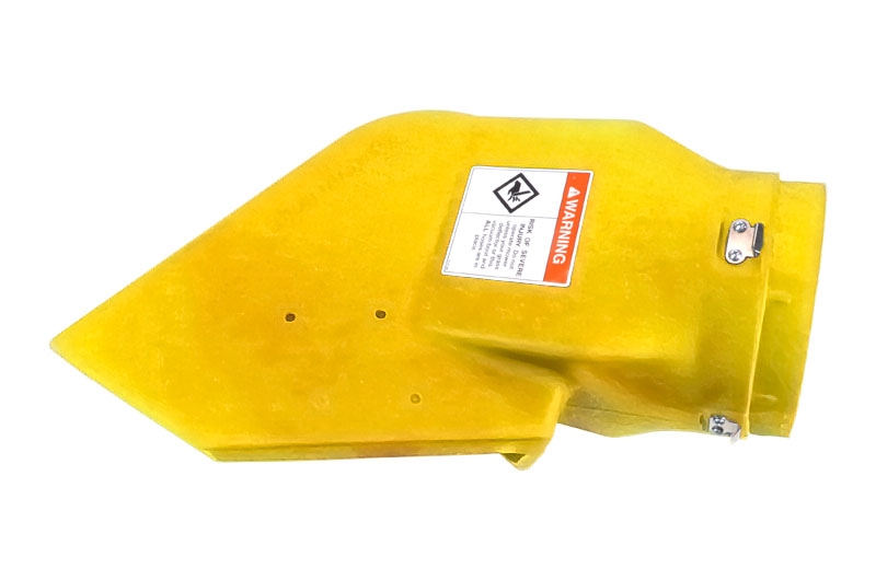 Picture of 240-029 -- Custom Cut Yellow XL MDA To 8 Inch Hose