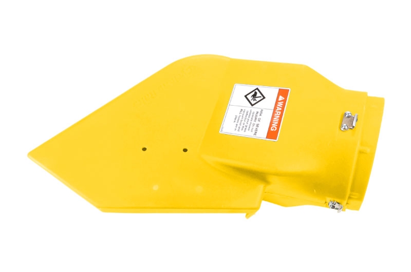 Picture of 240-034 -- Custom Cut Yellow XL MDA To 8 Inch Hose