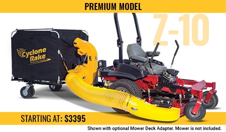 Cyclone Rake Z-10 with the starting price of $3395