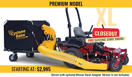 Picture for category Cyclone Rake XL - Information