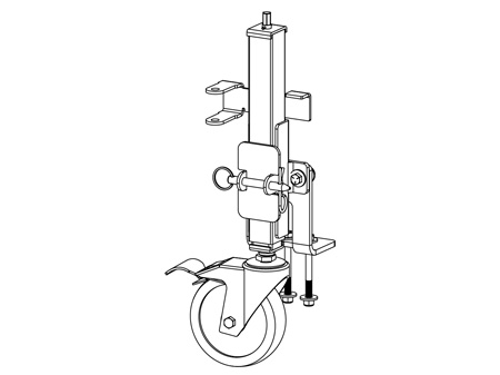 Picture for category CRS Commander - 3rd Wheel Jack Stand Parts