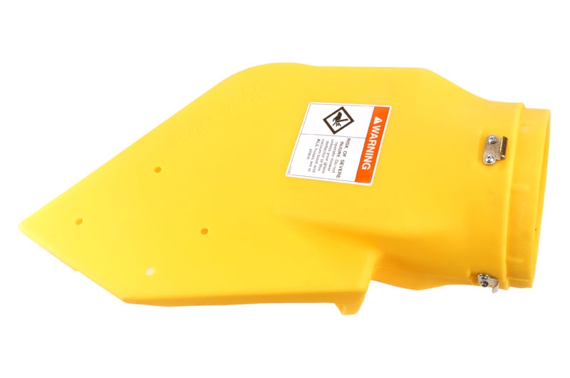 Picture of 240Q -- Custom Cut Yellow XL MDA To 8 Inch Hose