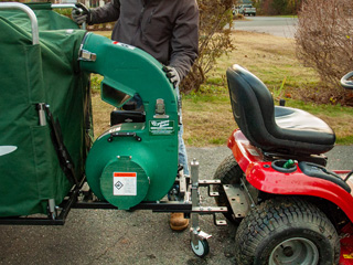 Rolling up to your mower