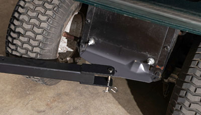 Single-pin (CRS) Commander hitch connection