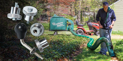 Visit our Marketplace for genuine Cyclone Rake parts and accessories for your new or older leaf pick up machine