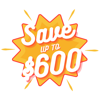  up to $500 Savings Icon